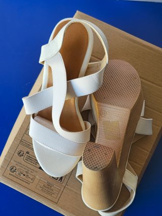 Scarpe Bianche con Tacco da Donna