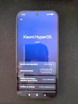 Poco F8 Pro nuevo + cargador 120W + 2 fundas