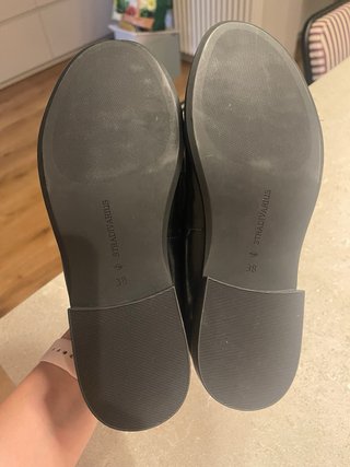 Mocasines Stradivarius Negros Talla 38 Nuevos