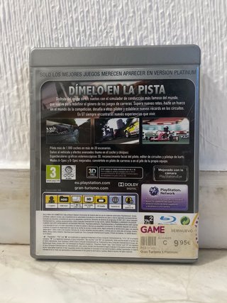 PS3 Gran Turismo 5 Platinum Edición Juego