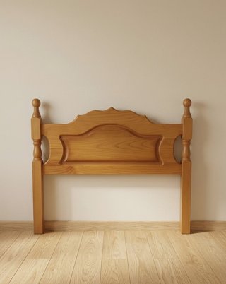 Cabecero cama 105 madera maciza