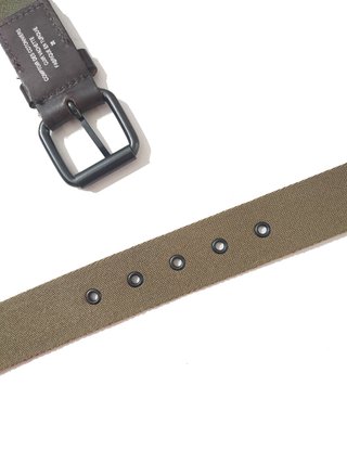 Comptoir des Cotonniers/ Cinturón lona cuero 75 cm