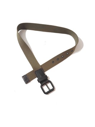 Comptoir des Cotonniers/ Cinturón lona cuero 75 cm