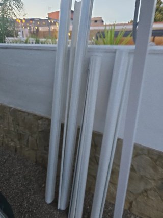 Estores eléctricos de plástico