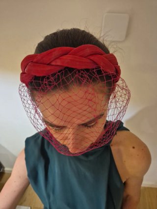 Diadema tocado para boda