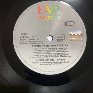 Red Hot Chili Peppers The Uplift Mofo Party Plan