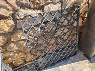 Reja Hierro Forjado 1x1m
