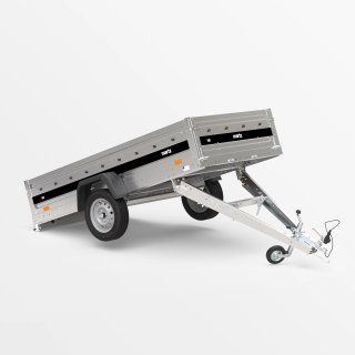 NUEVO: Remolque plegable basculante 750 kg