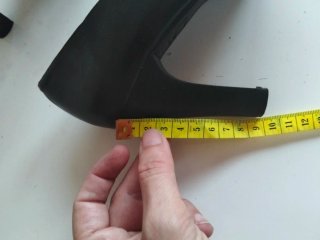 Zapatos de tacón negros talla 37