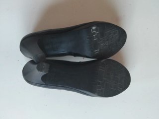 Zapatos de tacón negros talla 37