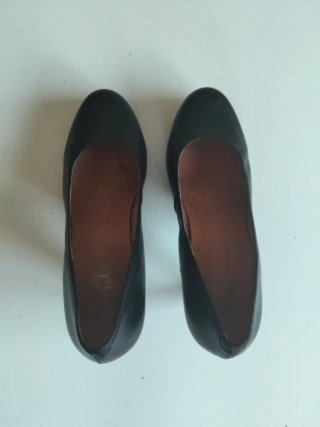Zapatos de tacón negros talla 37