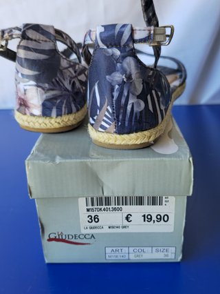 Sandali Donna Stile Floreale "La Giudecca"