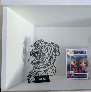 Figura Mascota tridimensional Decorativa