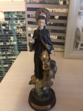 Virgen Santa Gema 17 cm