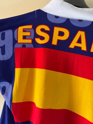 Maglia Calcio Spagna Mondiali 98 Vintage