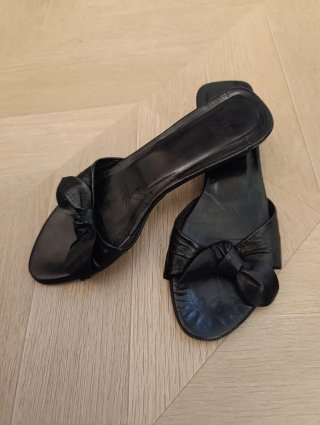 Sandalias Zara  piel Negro
