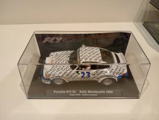 Scalextric.FLY. Porsche 911SC. Rally Montecarlo 80