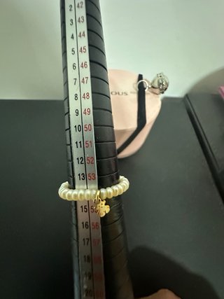Anillo Tous Perlas y Oso Oro 750