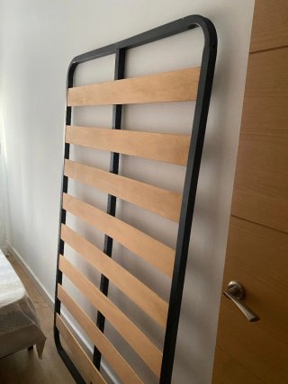 Somier 105x180 cm con patas incluidas