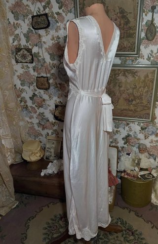 Antiguo camisón de encaje vintage