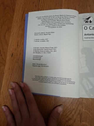 O Castiñeiro de Abril - Libro infantil