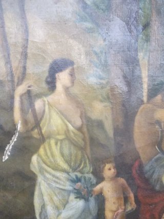 Cuadro antiguo decorativo