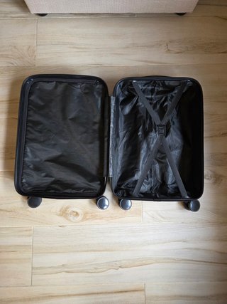 Maleta cabina rígida azul 4 ruedas 53cm