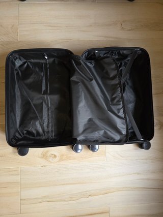 Maleta cabina rígida azul 4 ruedas 53cm