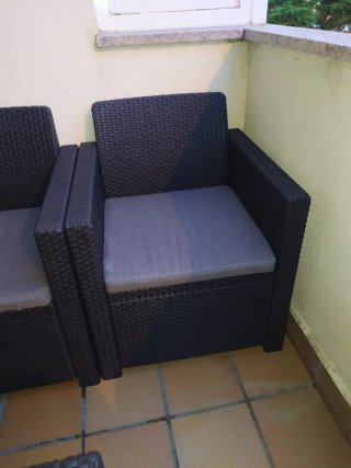 Conjunto de muebles de jardín