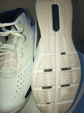 Zapatillas Adidas Blancas y Azules