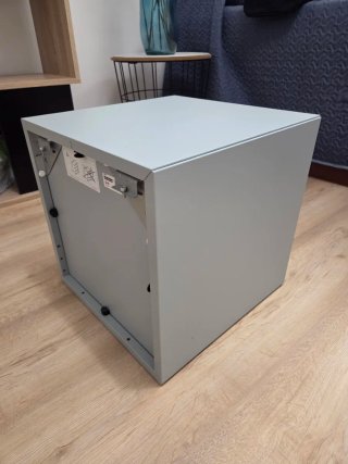 Estantería cubo Eket gris azulado