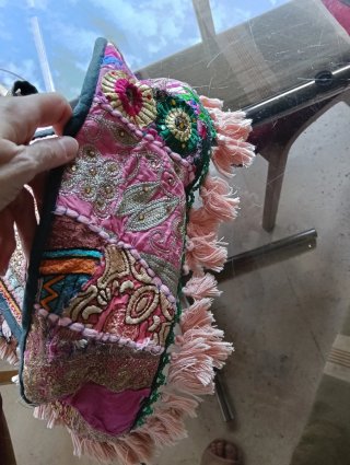 Bolso Artesanía India.