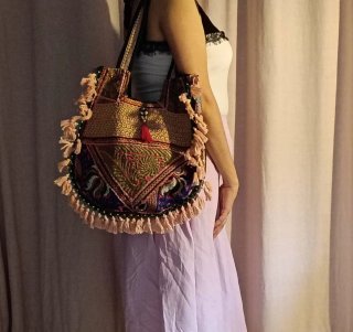 Bolso Artesanía India.