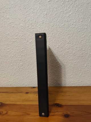 Libreta Miquel Rius anillas negra vintage