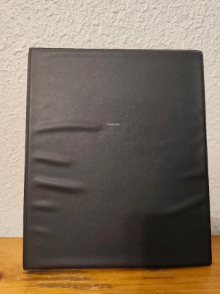 Libreta Miquel Rius anillas negra vintage