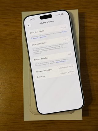 iPhone 17 Pro Max 256GB Factura  Del Corte inglés