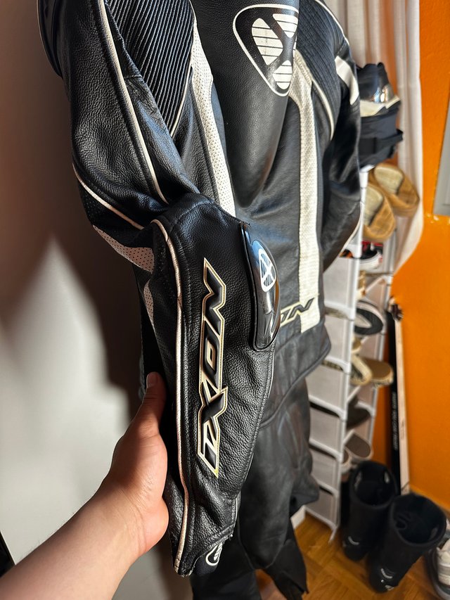 Traje de moto IXON 2 piezas negro