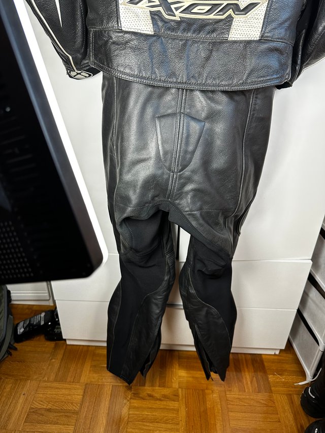 Traje de moto IXON 2 piezas negro