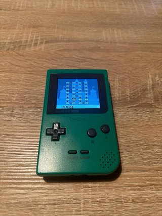 Game Boy Pocket Verde Mod IPS + Multigioco