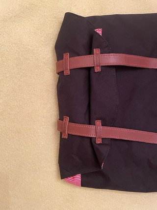 KAUKKO - mochila lona negra