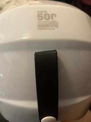 Casco de esquí Decathlon blanco (55-59cm talla M)