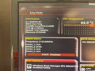 PACK COMBO GIGABYTE G1.SNIPER + INTEL CORE I5 6400