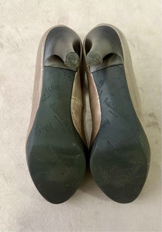 Zapatos de Salón Patricia Miller Beige/Gris