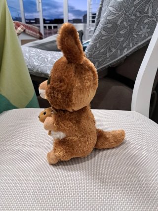 Peluche Canguro con Bebé