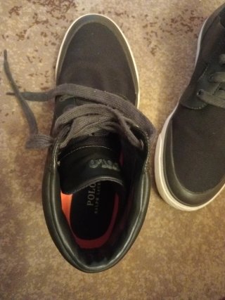 Botas Polo Ralph Lauren Negras/Grises