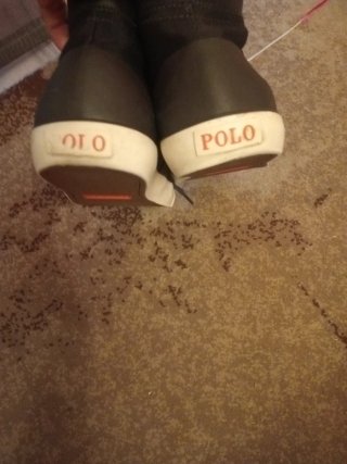 Botas Polo Ralph Lauren Negras/Grises