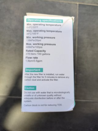 Filtro de agua para grifo Brita