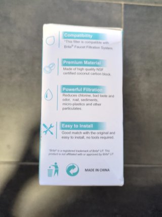 Filtro de agua para grifo Brita