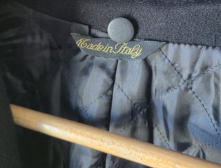 Cappotto Lungo Vintage in 100% Pura Lana Vergine