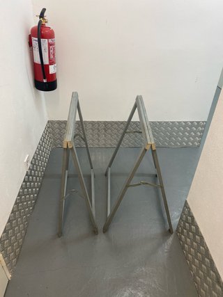 2 Borriquetas madera Plegables